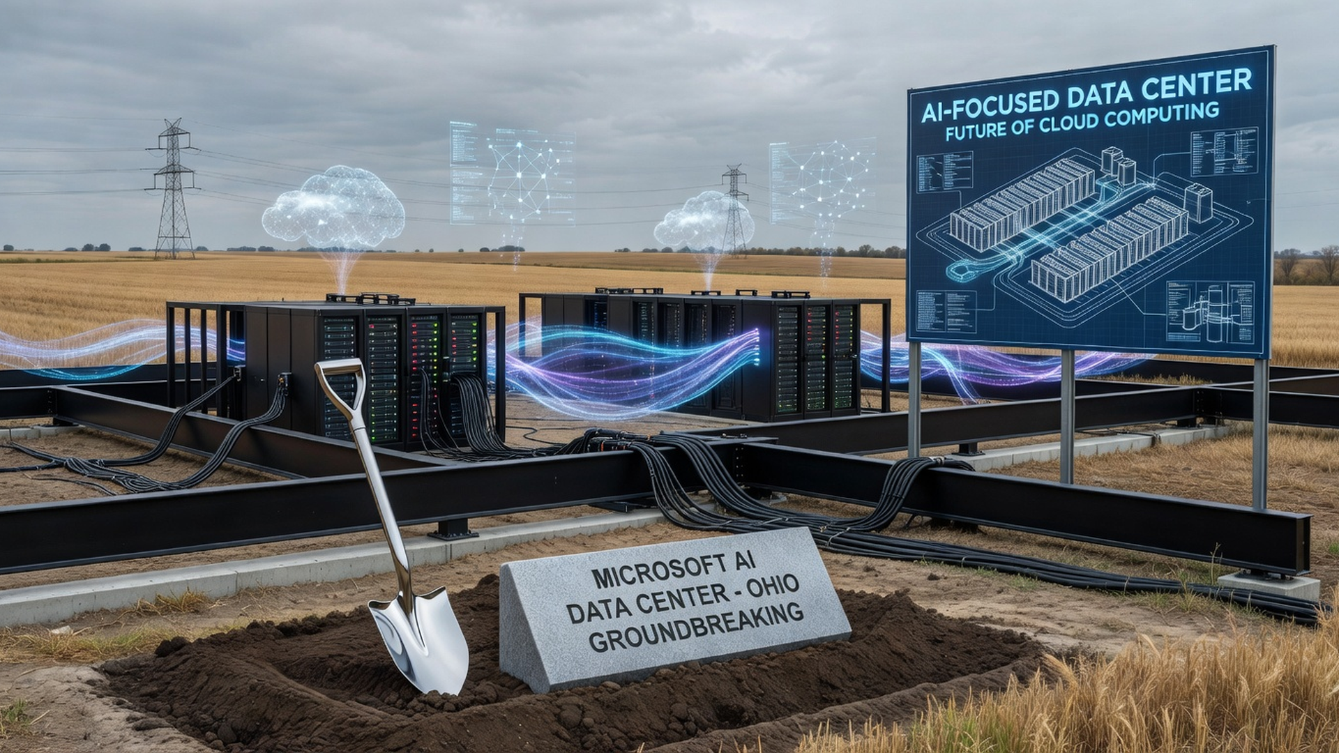 Microsoft breaks ground on new AI-focused data center in Ohio
