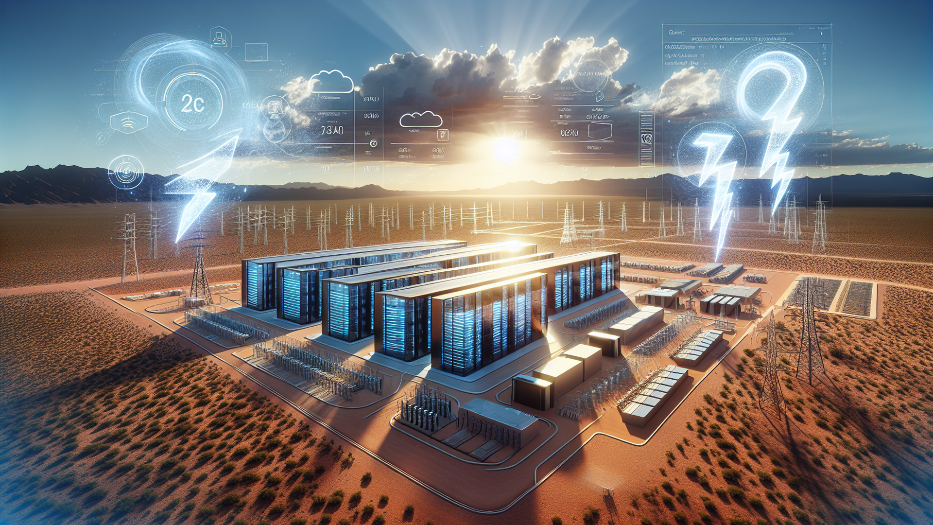 Arizona data centers use little water but strain power grid