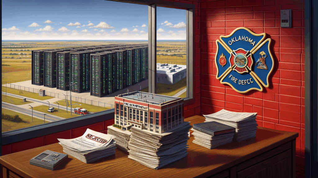 Oklahoma fire department rejects $250,000 Google donation tied to data center